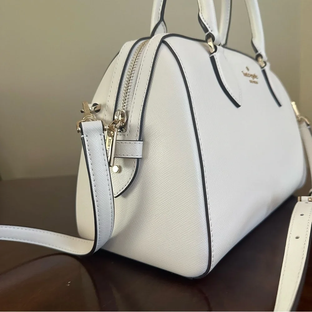 New Kate spade Madison Large Dolly Duffle satchel  Crossbody bag